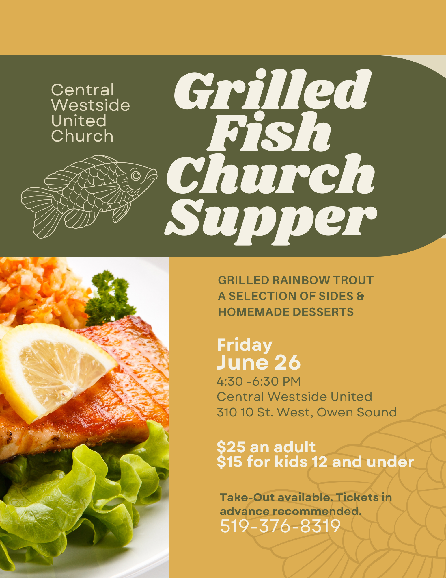 Event image Grilled Fish Church Supper